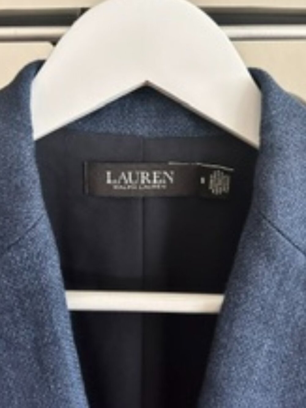 LAUREN Ralph Lauren Navy Blazer - Size 6 - Picture 7 of 7